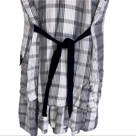 Oxford Corp 2-Piece Black & White Dress Size Small Super Cute Office Dressy Wear - Picture 6 of 13